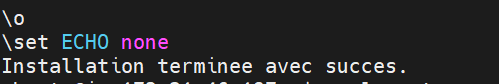 Terminal showing the 'Installation completed successfully' message after running the Linux script